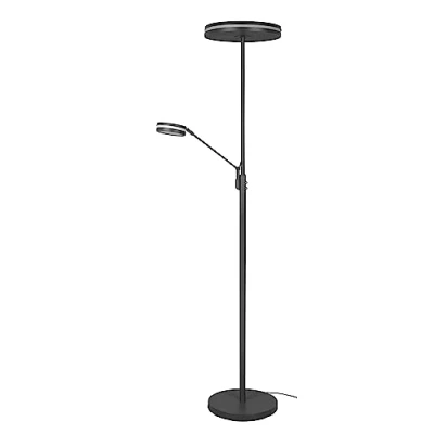 Afbeelding van Trio Franklin Staande leeslamp Antraciet