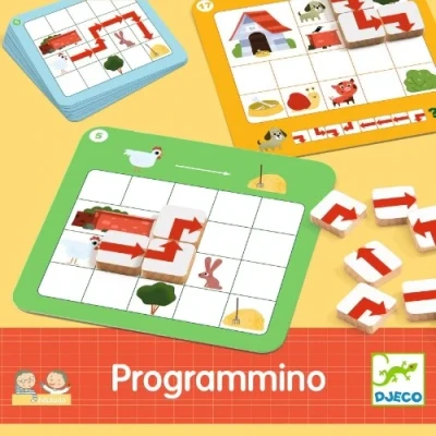 Afbeelding van Djeco eduludo navigatiespel programmino