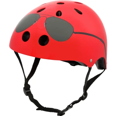 Afbeelding van Mini Hornit Lids Fietshelm voor Kinderen met LED achterlicht The Aviator (M)