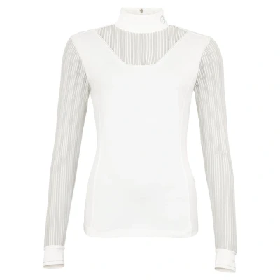 Image de Anky T shirt de Concours Mesh Longues Manches Blanc XS