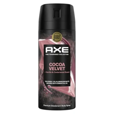Image de Axe Déodorant pour le corps Cocoa Velvet sans sels d&#039;aluminium 72 heures de fraîcheur 150 ml