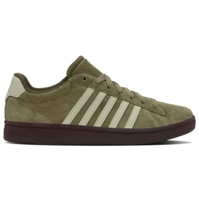 Afbeelding van K Swiss Court Tiebrk II SDE Baskets pour homme Vert Taille 47 EU, vert, EU