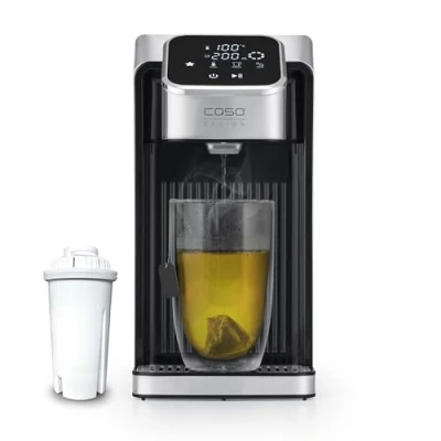 Afbeelding van CASO HW 770 Advanced warmwaterdispenser, warm water in enkele seconden, 13 temperatuurniveaus (40 100 C), geheugenfunctie, bespaart tot 50% energie vergelijking met
