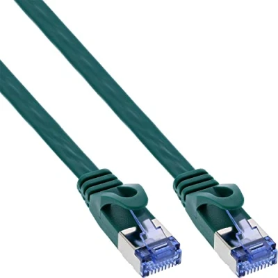 Afbeelding van InLine Patchkabel RJ 45 (M) naar (U/FTP, CAT6a, 0.50 m), Netwerkkabel
