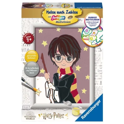 Afbeelding van Ravensburger Malen nach Zahlen 29296 Harry Kinder ab 7 Jahren