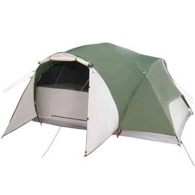 Afbeelding van Tent 8 persoons 360x430x195 cm 190T taft groen