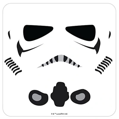 Afbeelding van star wars stormtrooper onderzetters