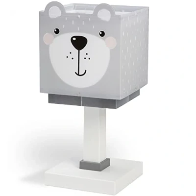Afbeelding van Dalber Little Friends Kinderkamer tafellamp Grijs