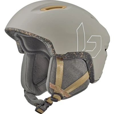 Afbeelding van Bollé Eco Atmos Skihelm Oatmeal Matte 55 59 Cm Groen Skihelmen