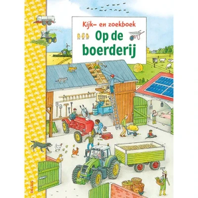 Afbeelding van Uitgeverij deltas kijk en zoekboek op de boerderij