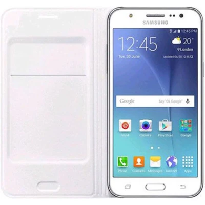 Afbeelding van Samsung flip wallet wit voor Galaxy J510