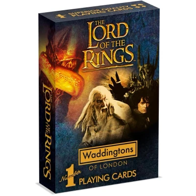 Afbeelding van Winning Moves Lord of the Rings, 54 kaarten, gezelschapsspel, kaartspel, vanaf 4 jaar, Franse versie