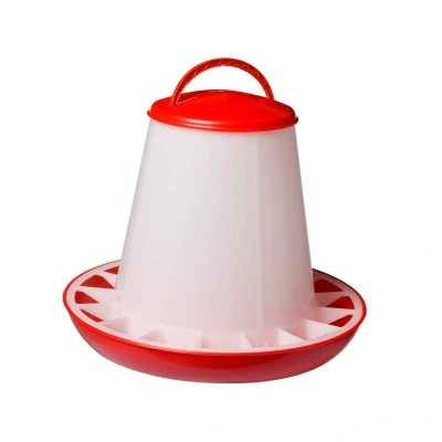 Afbeelding van Olba Voersilo Plastic Rood Voerbak 3 kg
