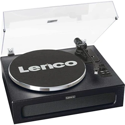 Afbeelding van Lenco Ls 430bk Platenspeler Met Ingebouwde Speakers En Bluetooth Zwart
