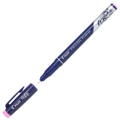 Afbeelding van Pilot FriXion Lichtroze Fineliner Uitwisbare viltstift met 0.45mm schrijfbreedte