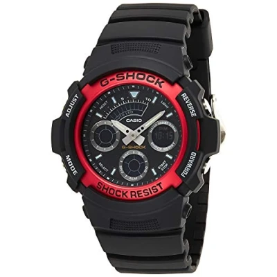 Afbeelding van Casio G SHOCK Analoog polshorloge, digitaal, heren, Rood, armband