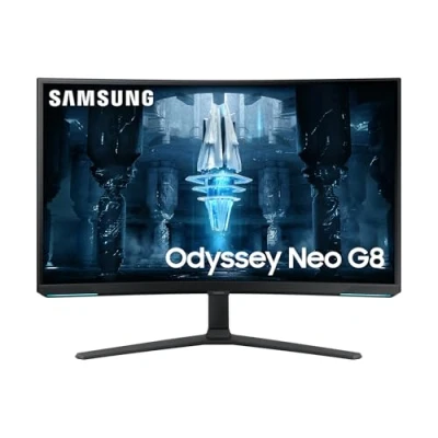 Afbeelding van Samsung Odyssey Neo G8 G85NB (3840 x 2160 Pixels, 32&quot;), Monitor, Zwart, Wit