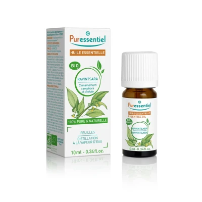 Afbeelding van Puressentiel Ravintsara Etherische Olie (Cinnamomum Camphora) Bio 10 ml