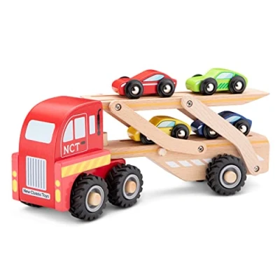 Afbeelding van New Classic Toys vrachtwagen voor auto&#039;s, 1960, rood,