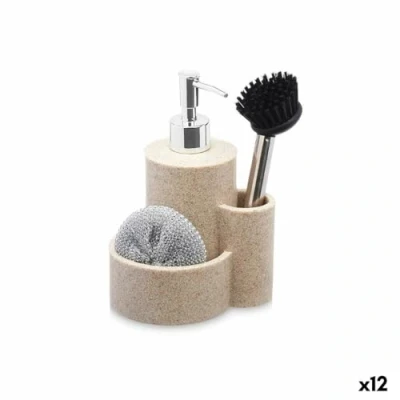 Afbeelding van Reinig &amp; Opberg Kit Geel Plastic Polyresin (12 Stuks) Keuken