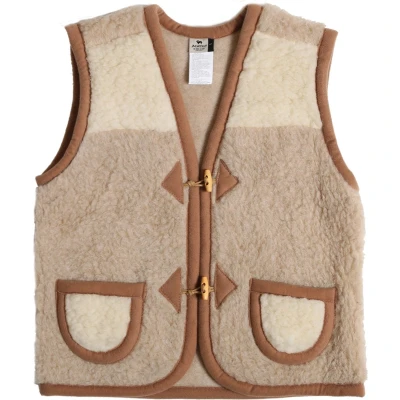 Afbeelding van Alwero Bodywarmer Alpen Junior Duo Beige 92 98