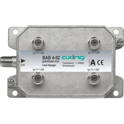 Afbeelding van Axing BAB 4 02 Kabel TV lasdoos voudig 5 40 MHz, 470 862 1006 MHz