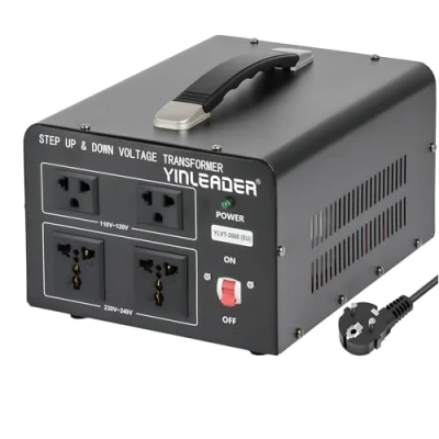 Afbeelding van Yinleader 3000VA 110 Volt USA Spanningstransformator ringkern transformator 3000 VA In: 110V of 220V / Out: en