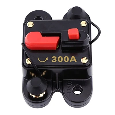 Afbeelding van 12 V 24 80 300 A DC stroomonderbreker voor auto, stereo audio, met handmatige activering (300 A)