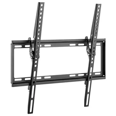 Afbeelding van Tv muurbeugel voor 32 55 inch schermen Basic 8 graden Kantelbaar Tot 35kg Zwart