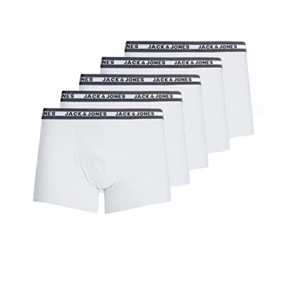 Afbeelding van Jack &amp; Jones Jacoliver Trunks Boxershorts voor heren, 5 stuks.