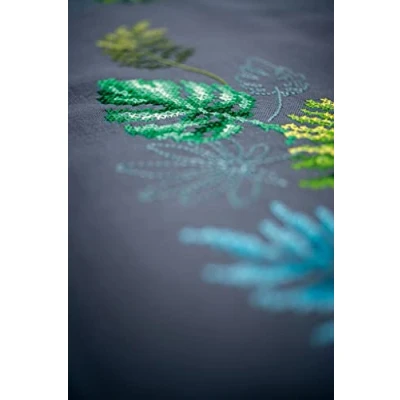 Afbeelding van Vervaco Tafelloper Botanische bladeren borduren (pakket) PN 0188625