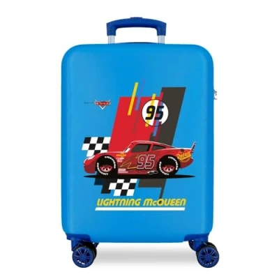 Afbeelding van Disney Cars Lightning Mcqueen Cabinekoffer, Blauw, Handbagage