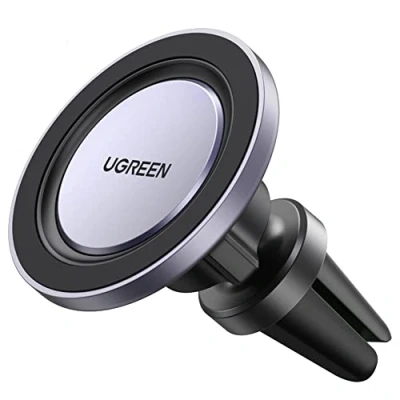 Afbeelding van UGREEN Magnetische telefoonhouder voor de auto, magnetisch, smartphone, draagbare installatie, ventilatierooster, compatibel met iPhone 16 Plus Pro Max 15 14 Galaxy S24 Ultra S23 (klem)