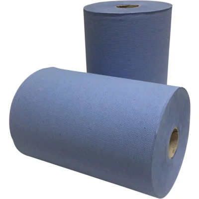 Afbeelding van Handdoekrol verl. CEL blauw 3L 80 mtr x 21 cm 12 rol p/pak (40)