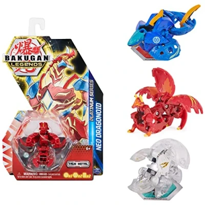 Afbeelding van Bakugan 1 Platinium Box seizoen 5 en 2 kaarten 6 jarigen Willekeurig model