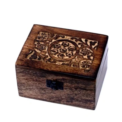 Afbeelding van Opbergbox 12 vakken Hout Etherische Olie Sieradendoos Organizer