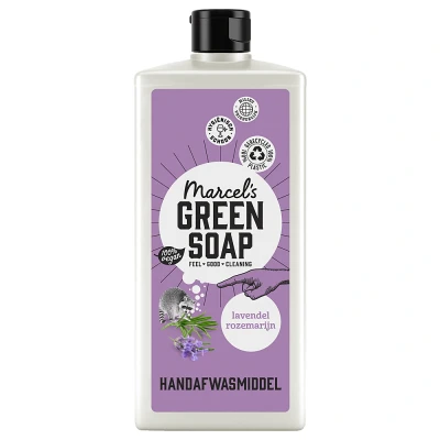 Afbeelding van 2+2 gratis2+2 gratis: Marcel&#039;s Green Soap Afwasmiddel Lavendel &amp; Rozemarijn 500 ml