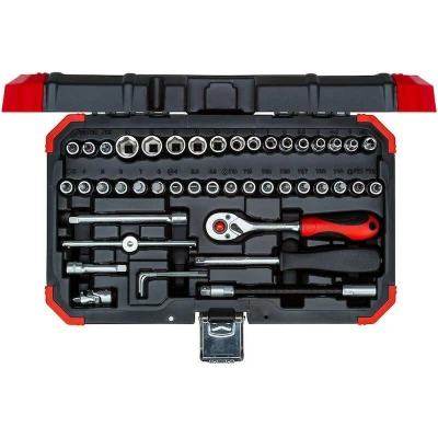 Afbeelding van Gedore RED R49003046 Dopsleutelset 1/4 4 14 mm 46 Delig