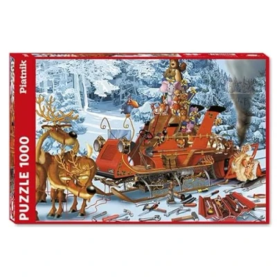 Afbeelding van Piatnik Francois Ruyer 5566 1000 stuks slee reparatie