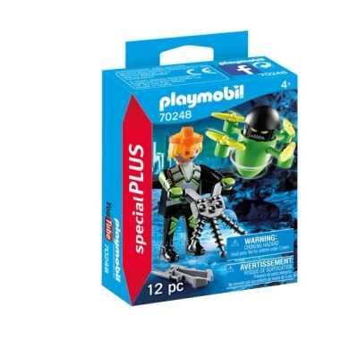 Image de PLAYMOBIL SpecialPlus 70248 Agent avec drone