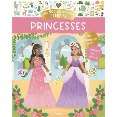 Image de Mes 500 autocollants créatifs Princesses