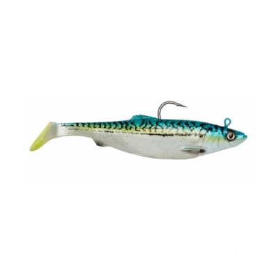 Afbeelding van Savage Gear 4D Herring Big Shad Green Mackerel 22cm (200g) (2+1stuks)