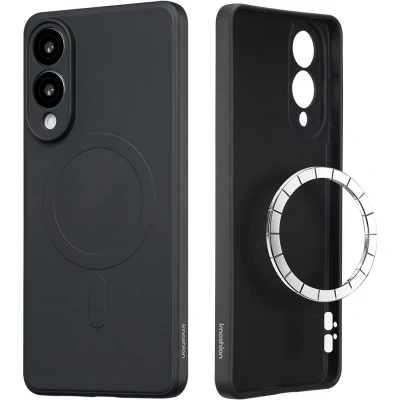 Afbeelding van imoshion Color Backcover met MagSafe voor de Samsung Galaxy S25 Edge Zwart