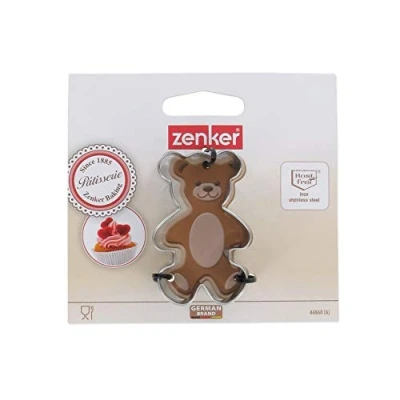 Afbeelding van Zenker 44860 uitsteekvorm beer van roestvrij staal