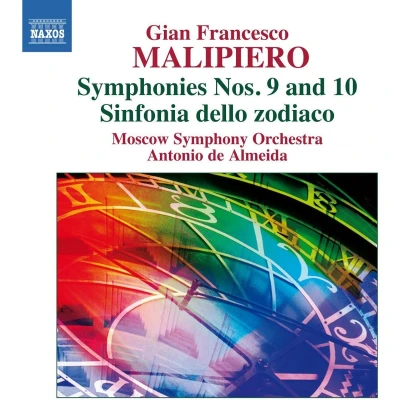 Afbeelding van Moscow Symphony Orchestra Malipiero: Symphonies Volume 5 (CD)