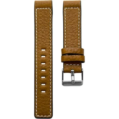 Afbeelding van Oozoo Leren horlogebandje met gesp, Cognac., riem