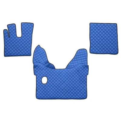 Afbeelding van F CORE FL26 BLUE Vloermatset Kunstleer Voor 3 Blauw