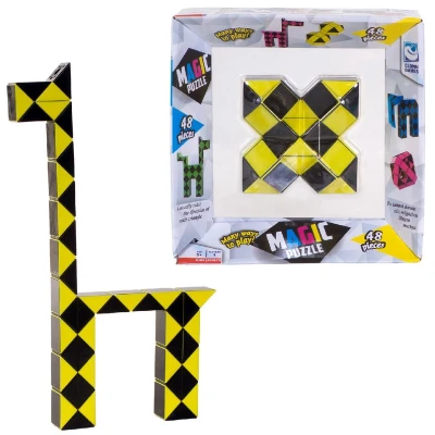 Afbeelding van Clown Magic Puzzle 48dlg Geel