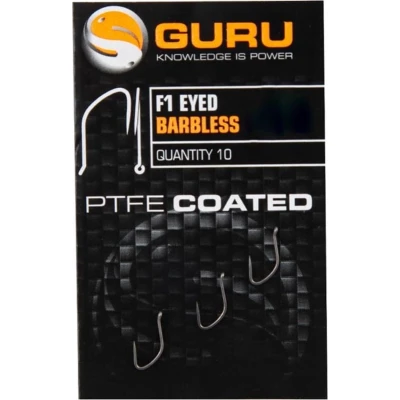 Afbeelding van Guru F1 Eyed Barbless (10pcs) Maat : 18