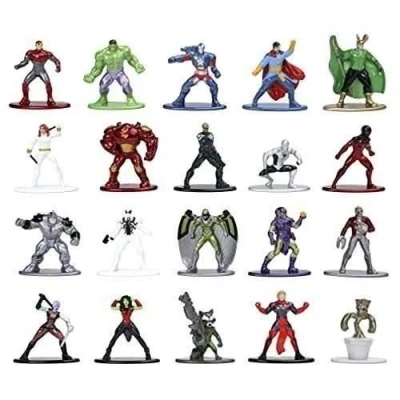 Image de Coffret Marvel 20 figurines 4cm en métal